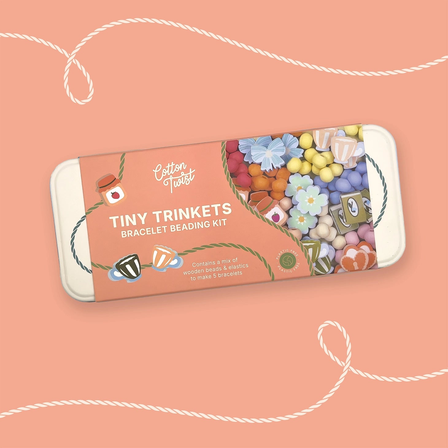 Cotton Twist - Tiny Trinkets Beading Kit