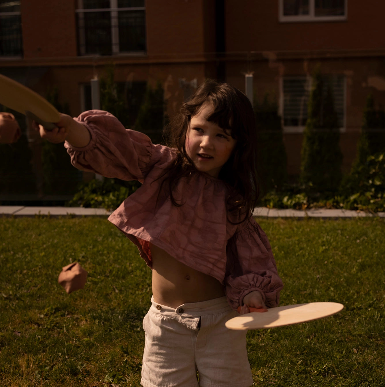 Babai - Bam Bim Bom Wooden Badminton Set