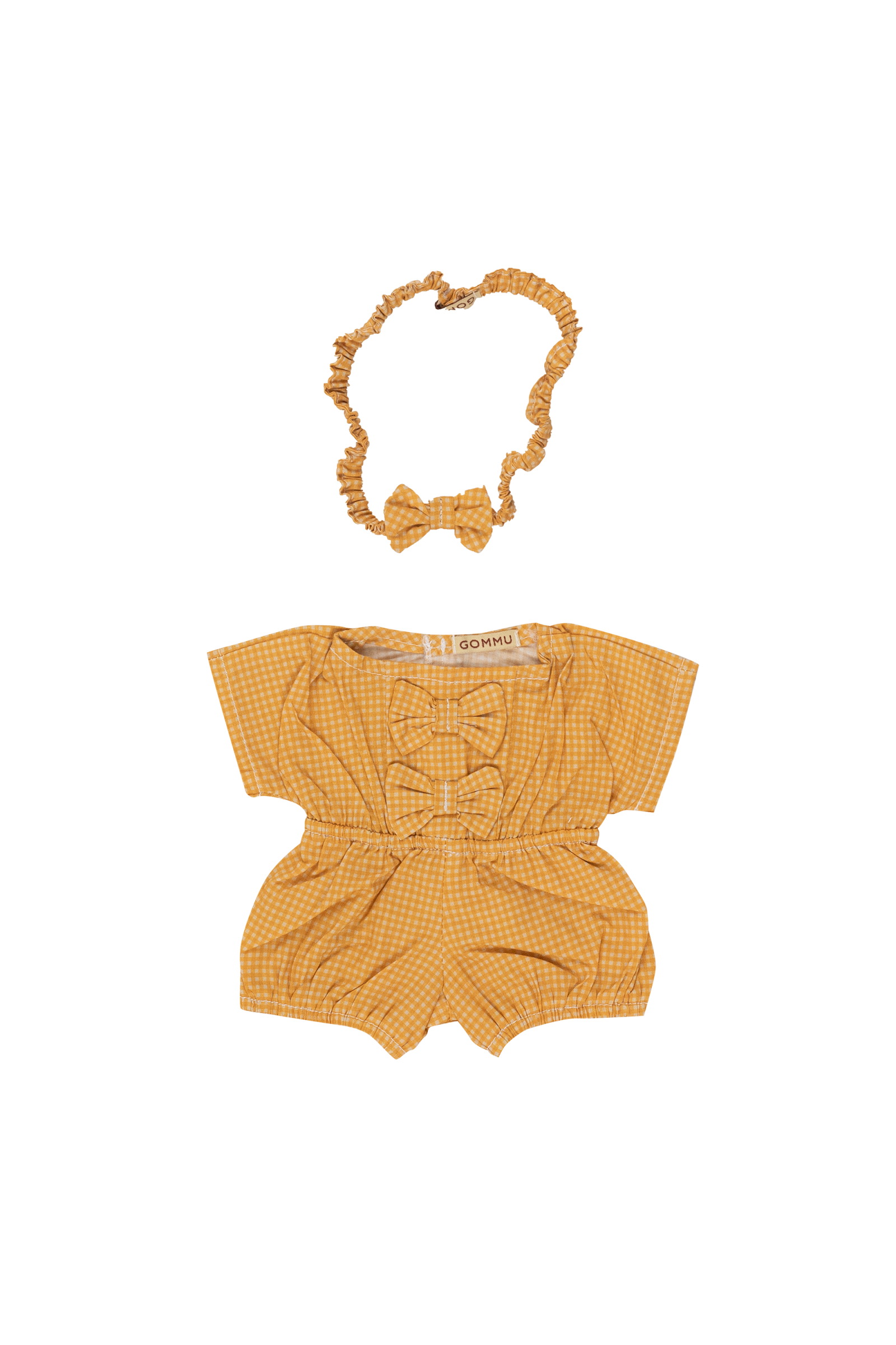 We Are Gommu - Look 4 Vichy Sand/Mustard