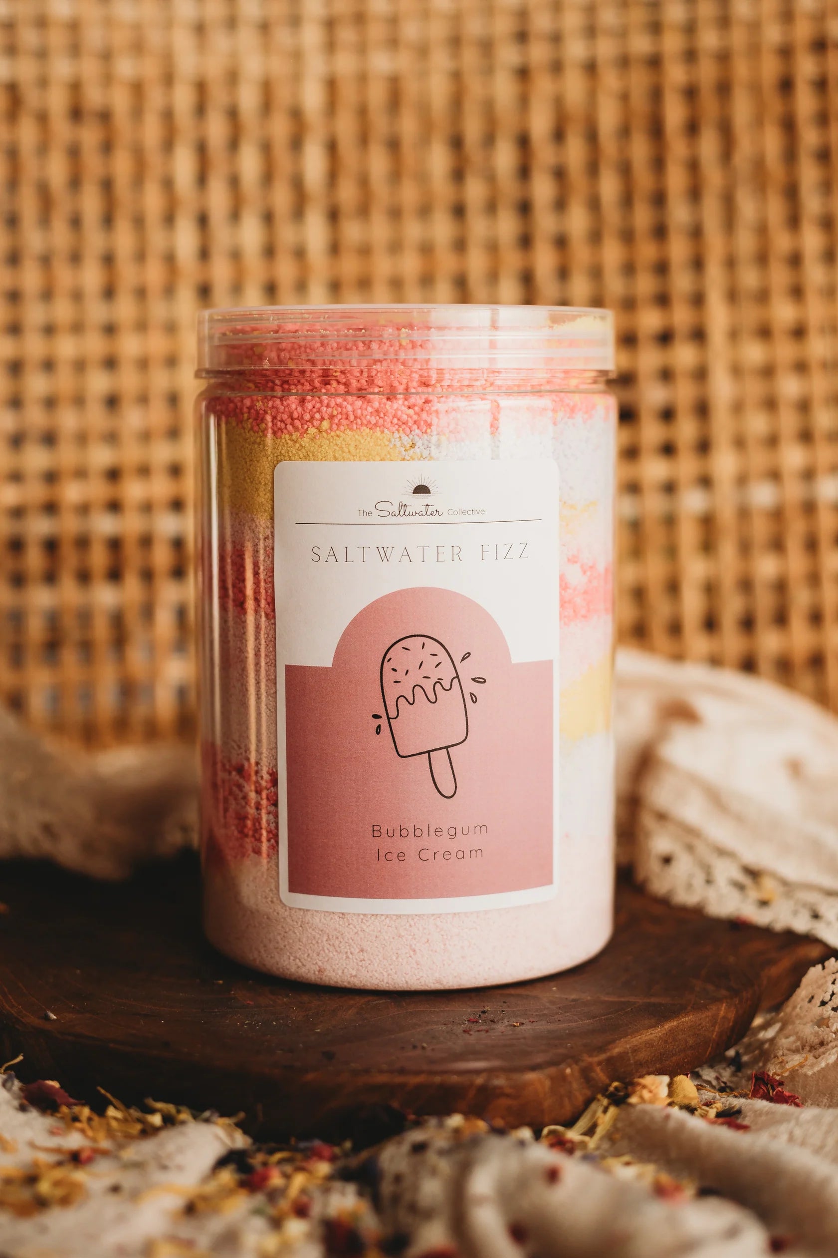 The Saltwater Collective - Fizz Bubblegum Ice Cream Jumbo 800g