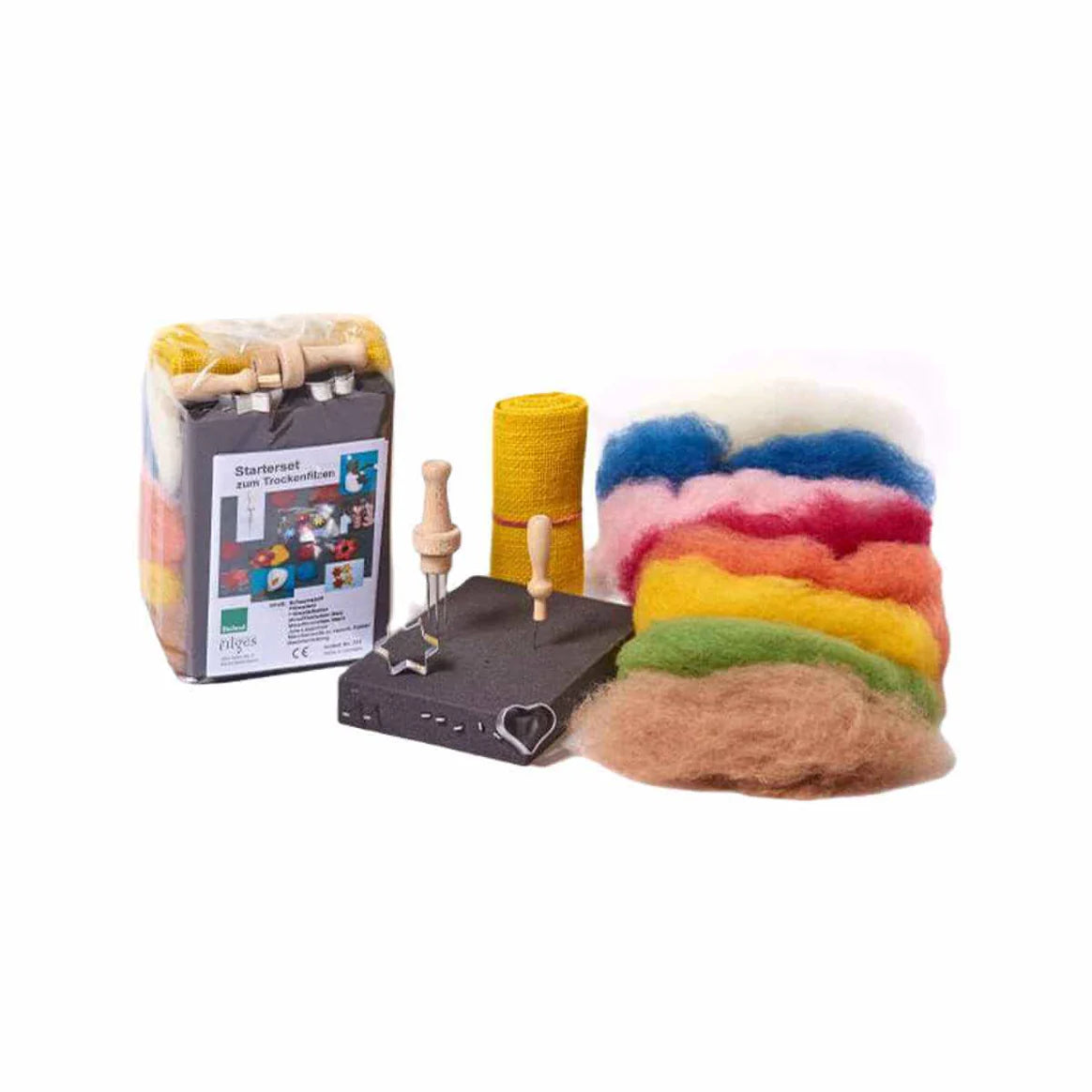 Filges Wool and Craft - Wet or Dry Felting Starter Kit