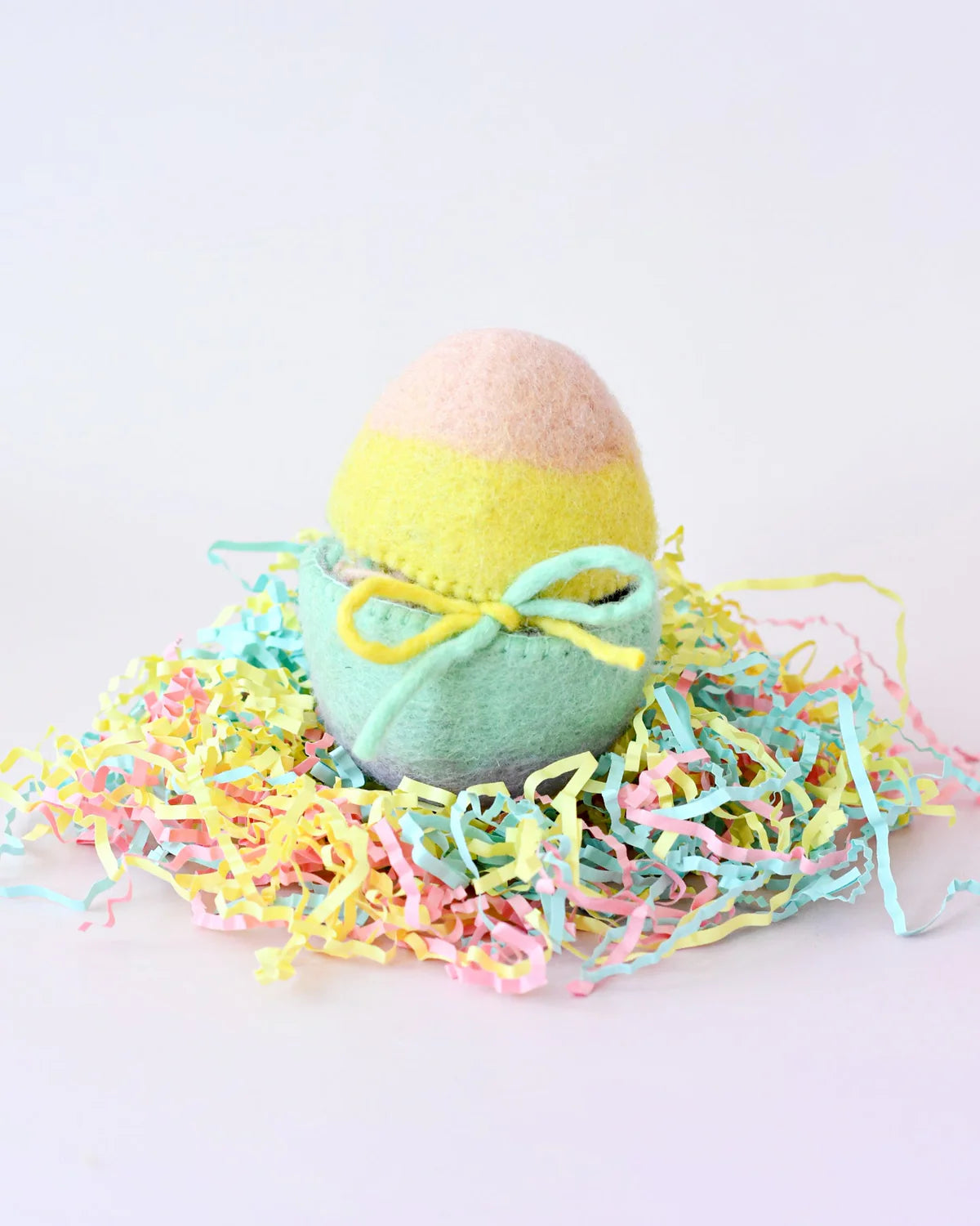 Tara Treasures - Felt Surprise Egg with Rainbow Unicorn