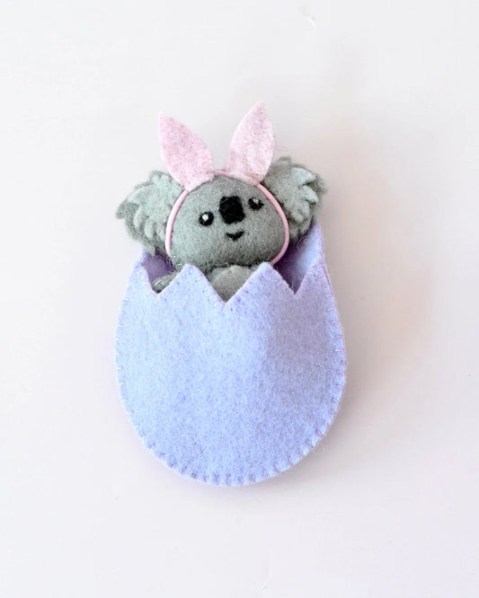 Tara Treasures - Easter Koala Bush Baby in Egg Pouch
