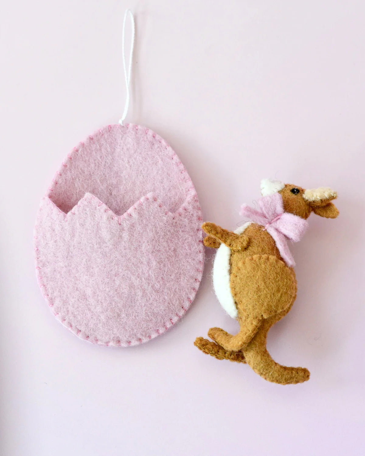Tara Treasures - Easter Kangaroo Bush Baby in Egg Pouch