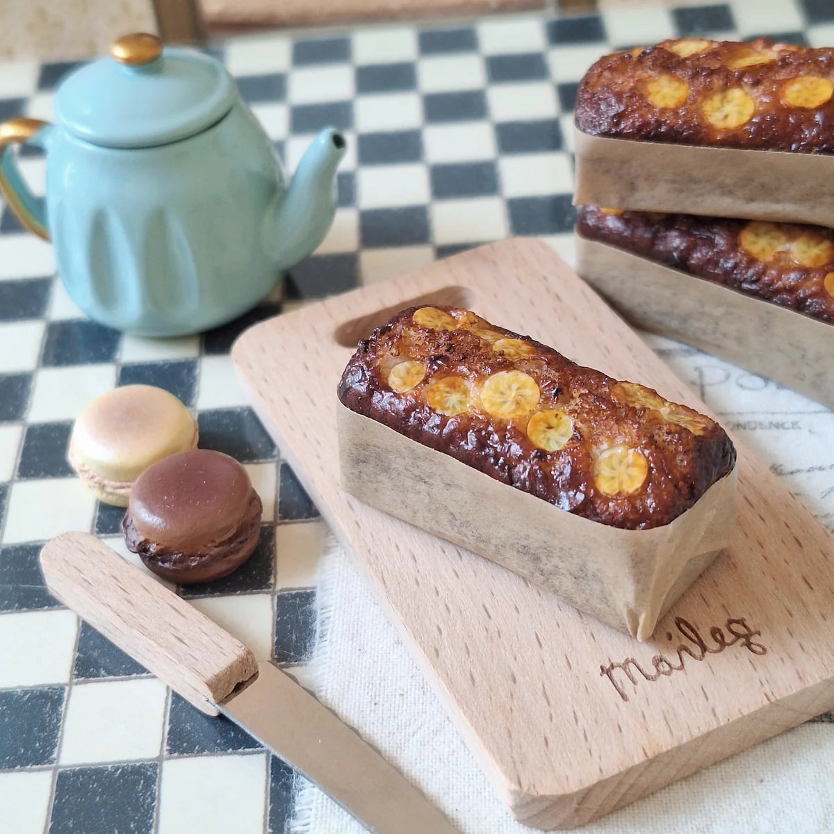 Ratatouille Miniatures - Banana Bread Loaf