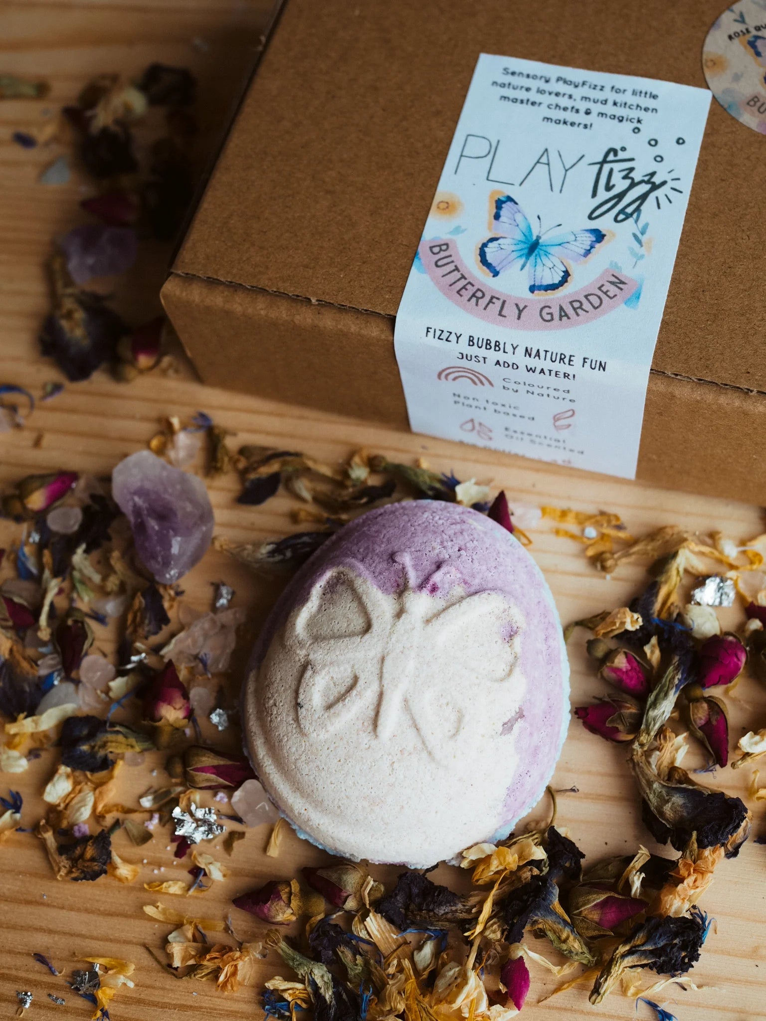 Wild Mountain Child - Playfizz Butterfly Garden