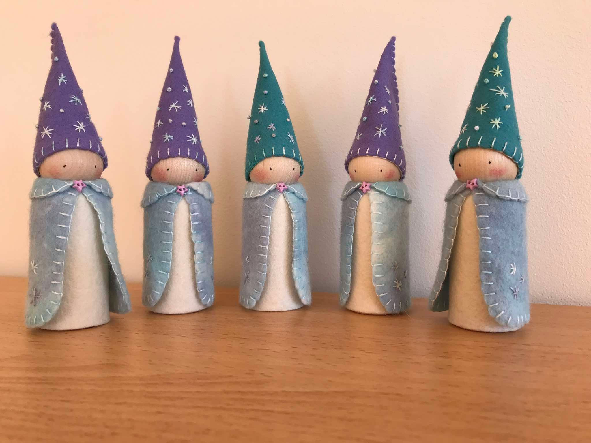 Deb’s Steiner Dolls - Winter King Gnome Large