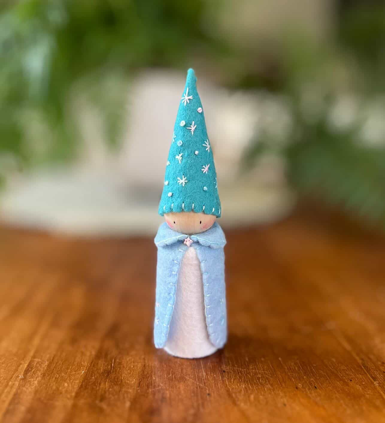 Deb’s Steiner Dolls - Winter King Gnome Large