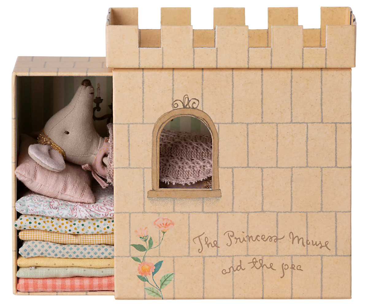 Maileg Princess and the Pea Big Sister Mouse - Cheeky Junior