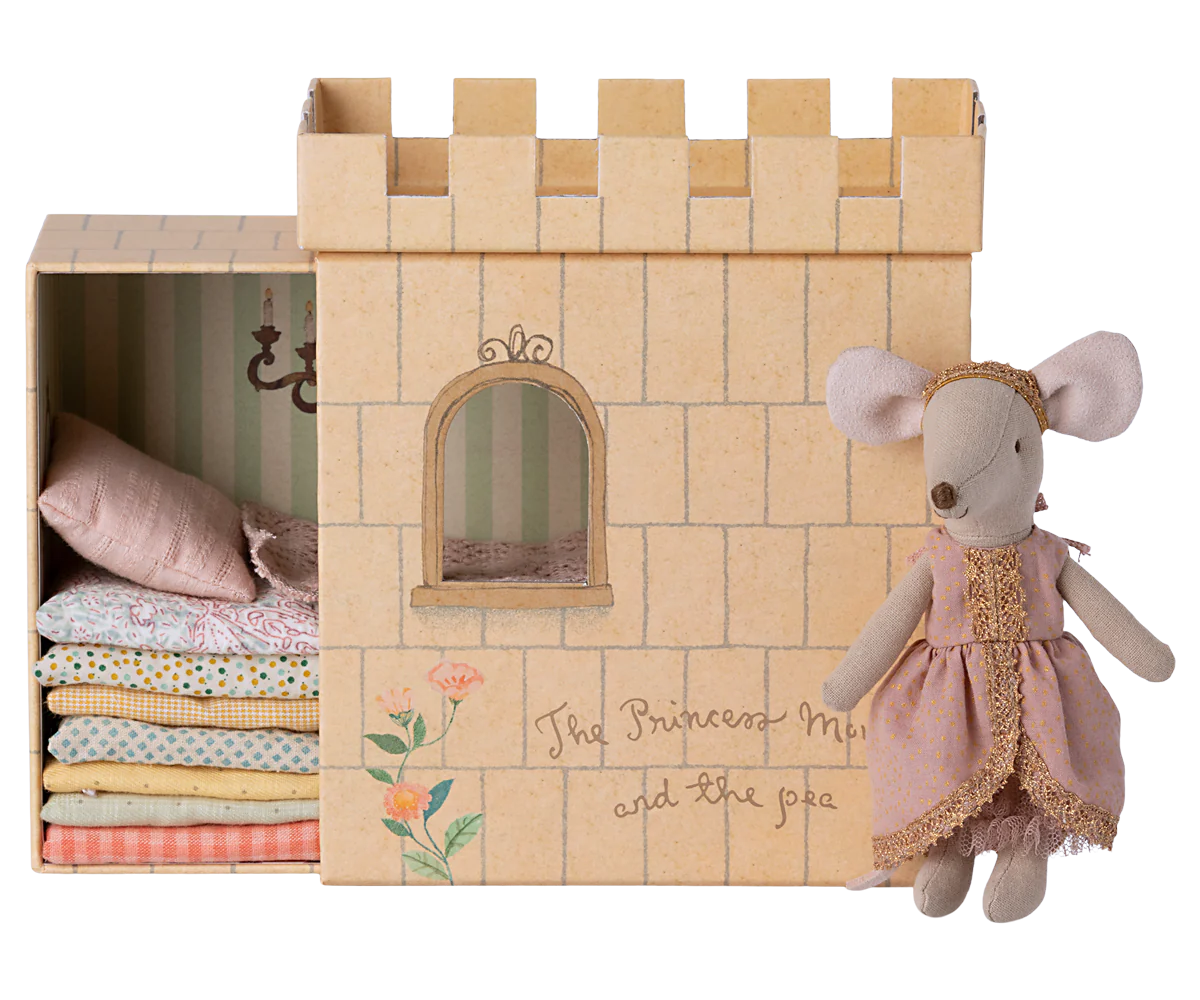 Maileg Princess and the Pea Big Sister Mouse - Cheeky Junior
