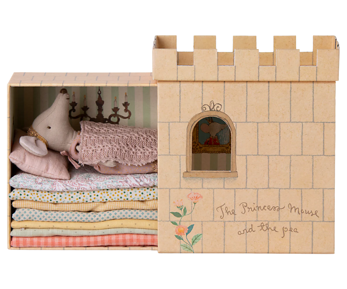 Maileg Princess and the Pea Big Sister Mouse - Cheeky Junior