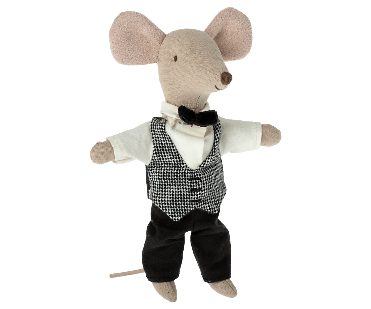 Maileg Waiter Mouse - Cheeky Junior