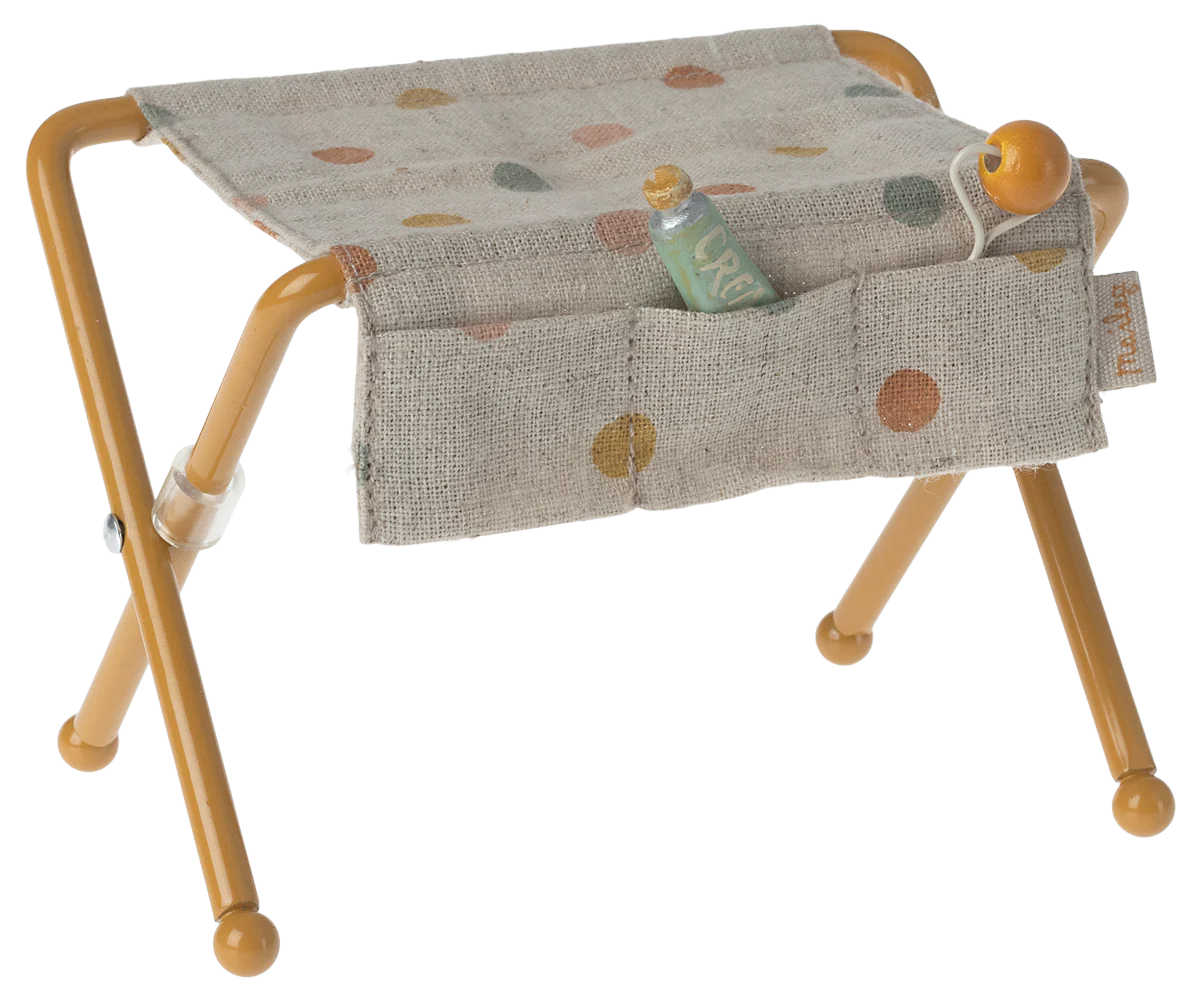 Maileg Nursery Table for Baby Mouse Ocher - Cheeky Junior