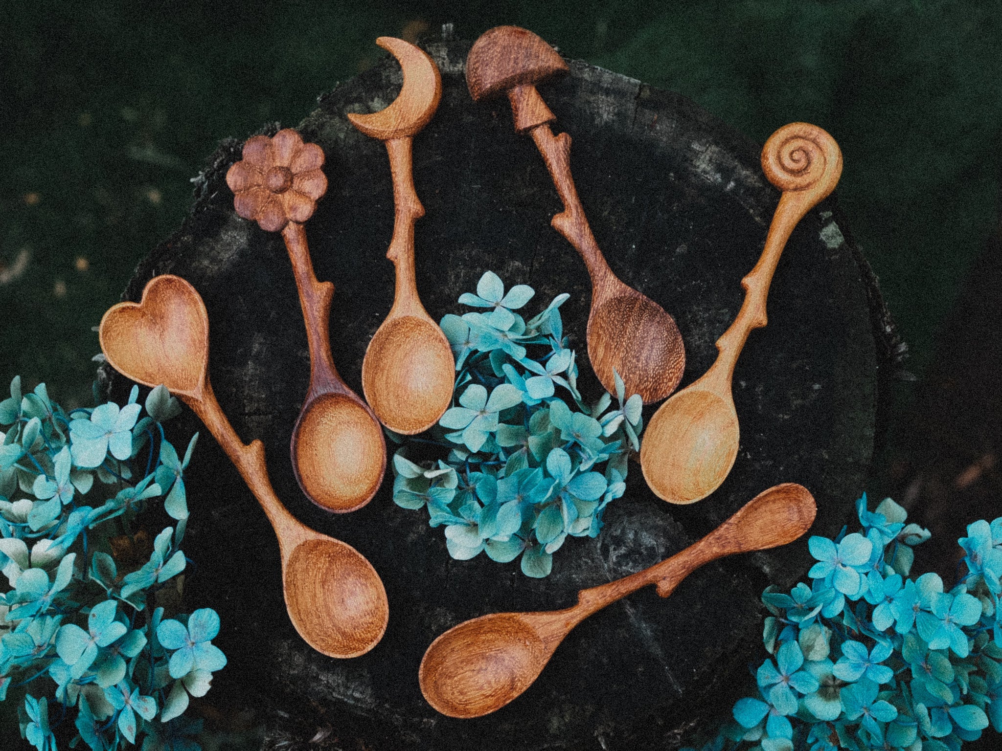 Wild Mountain Child - Wildflower Spoon