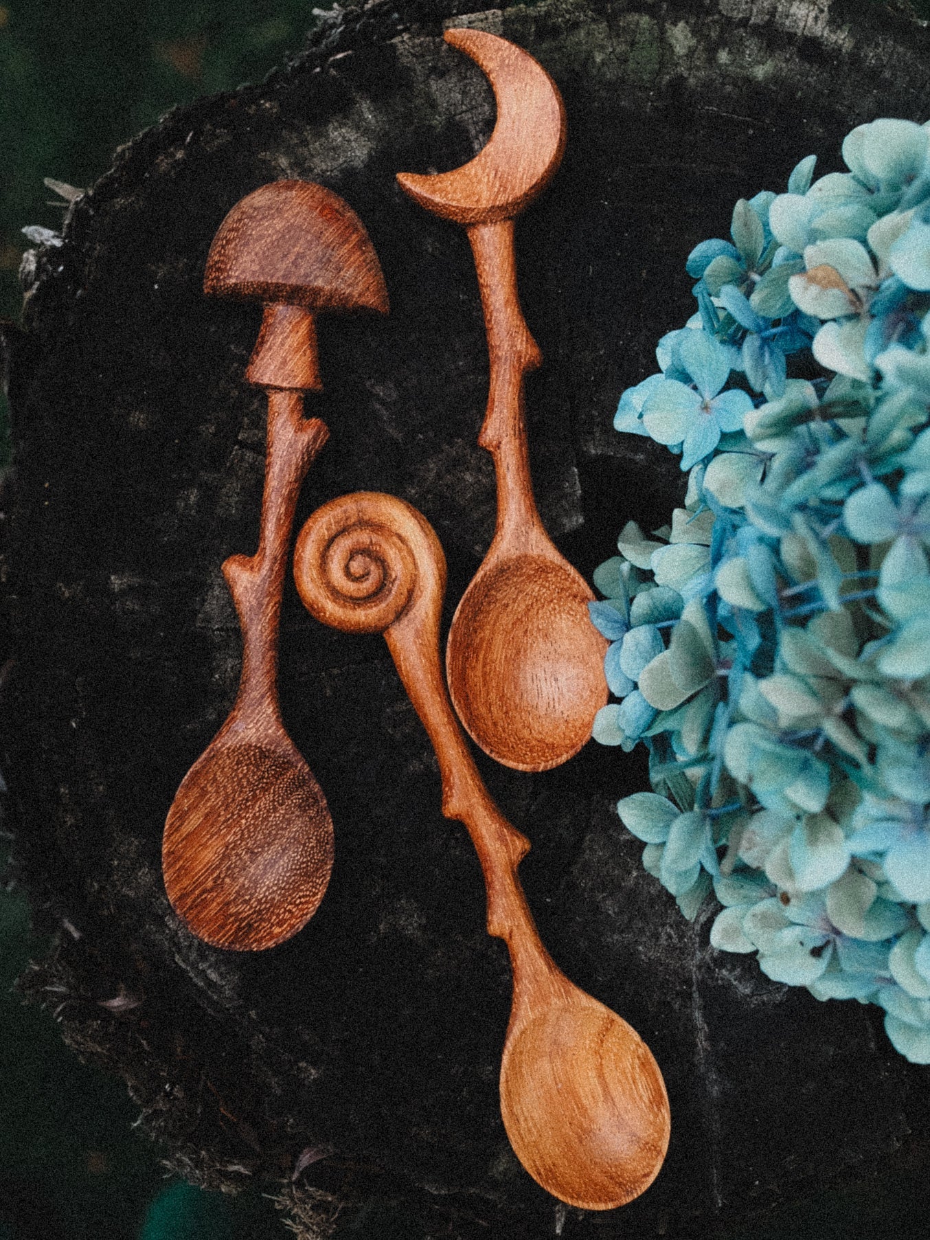 Wild Mountain Child - Moss Cap Spoon