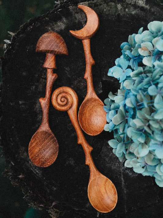 Wild Mountain Child - Moss Cap Spoon