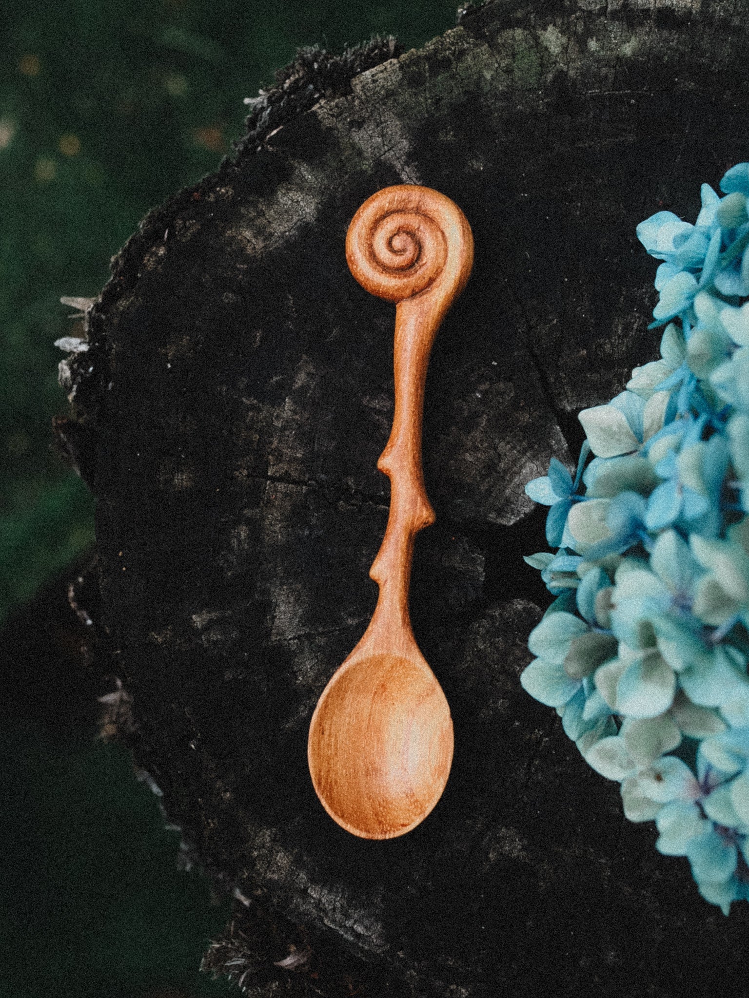 Wild Mountain Child - Fern Whirl Spoon
