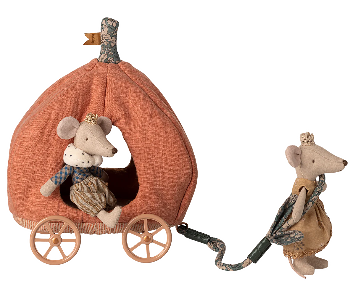 Maileg - Pumpkin Carriage for Mouse