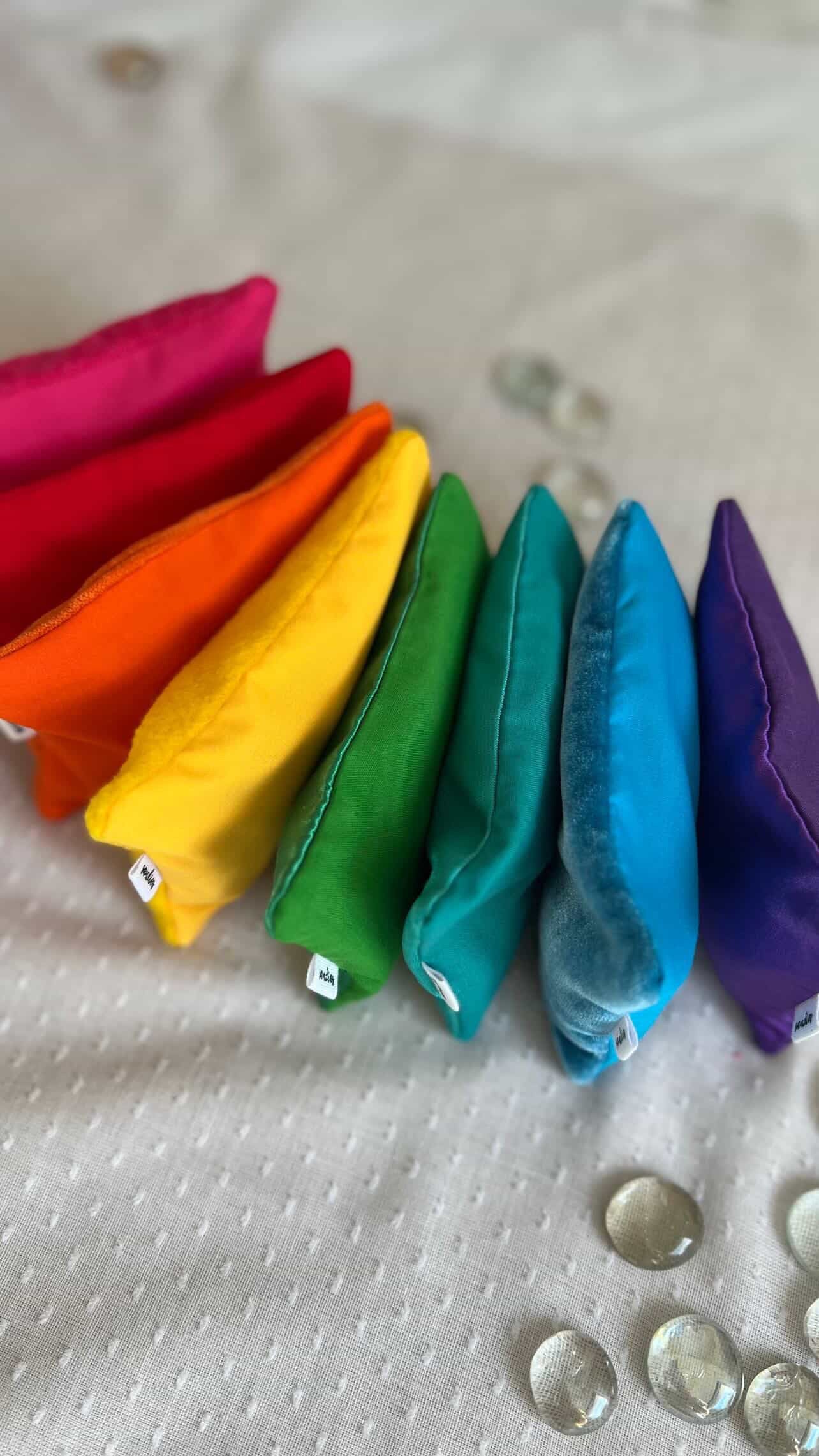 Sandies Sanbags - Sensory Rainbow Sandbags Set of 8