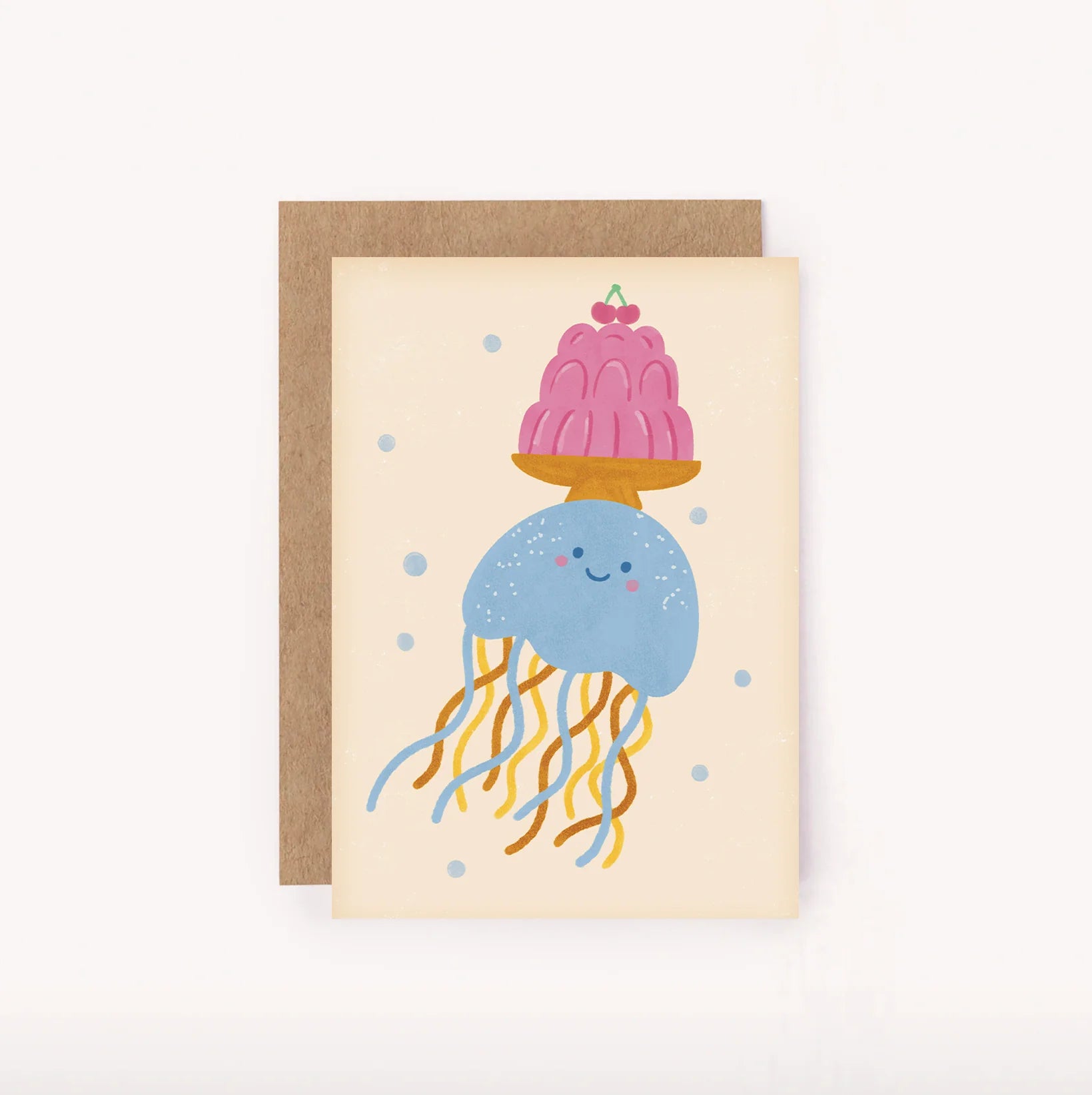 Lauren Sissons Studio - Jellyfish Mini Birthday Card