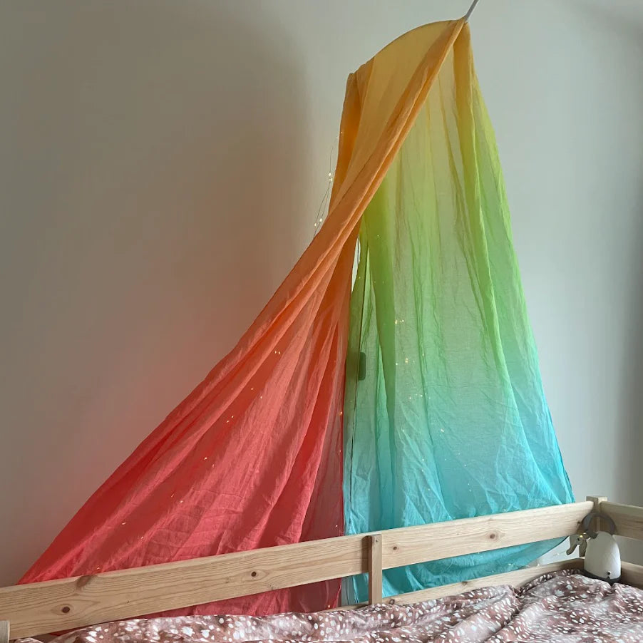 Laura’s Play Cotton - Pastel Rainbow 90cm x 270cm