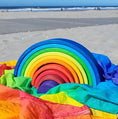 Load image into Gallery viewer, Laura’s Play Cotton - Rainbow 90cm x 270cm
