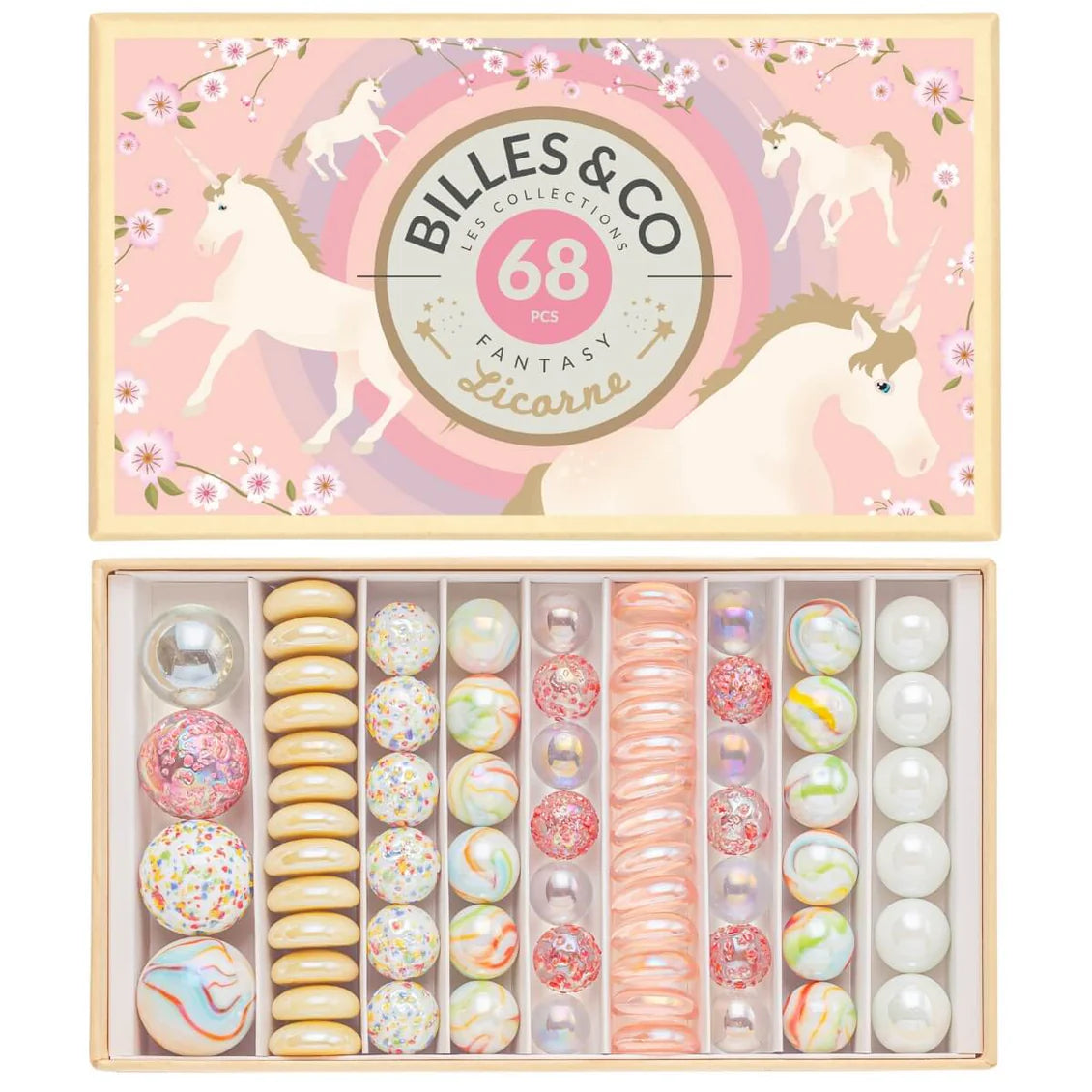 Billies & Co Marble - Treasure Box Unicorn Large