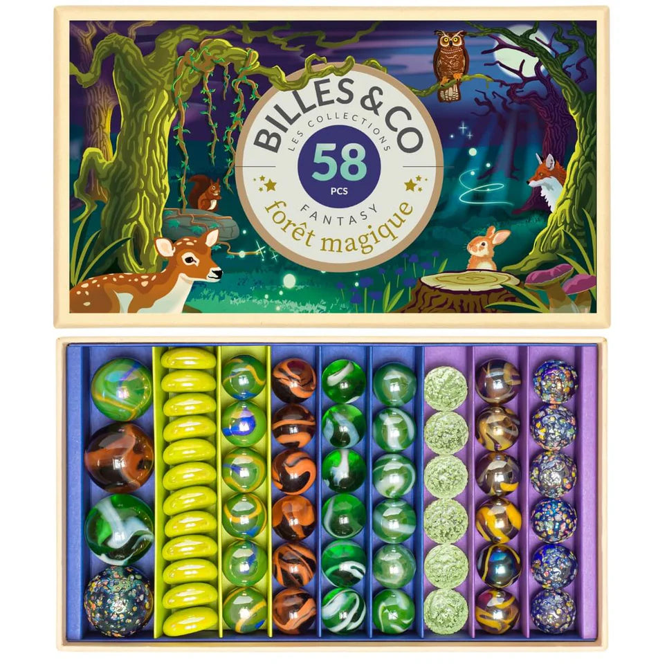 Billies & Co Marble - Treasure Box Magic Forest Large