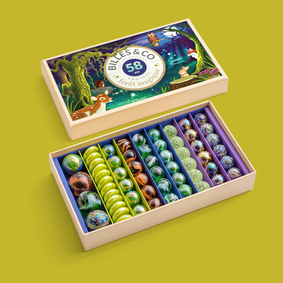 Billies & Co Marble - Treasure Box Magic Forest Large