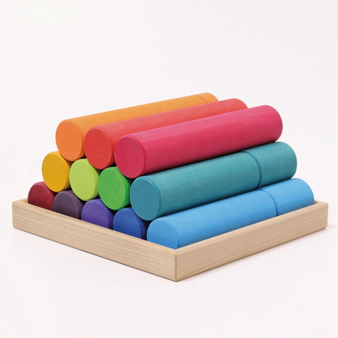 Grimm's - Rollers Large Building Set Rainbow