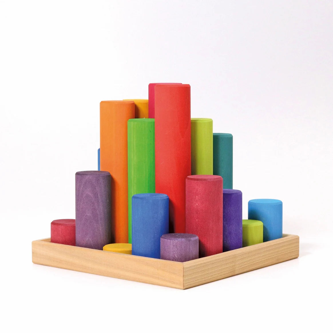Grimm's - Rollers Large Building Set Rainbow