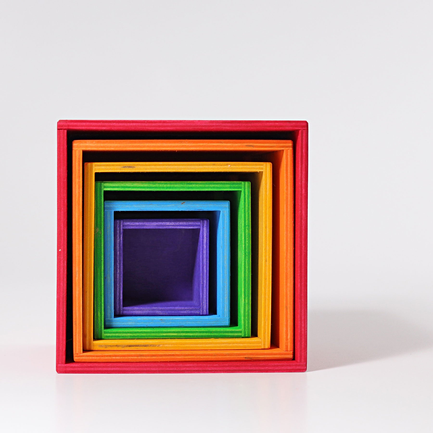 Grimm's - Stacking Boxes Rainbow