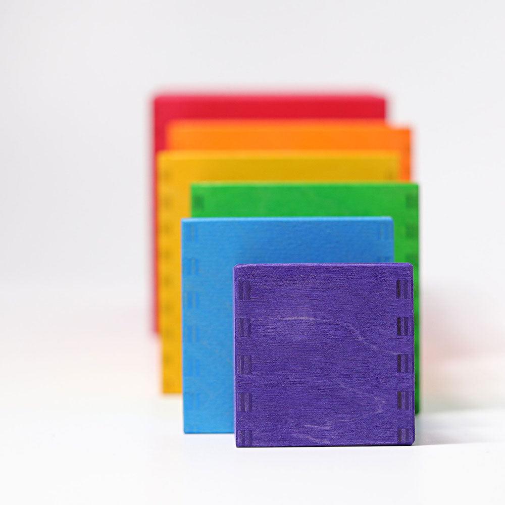 Grimm's - Stacking Boxes Rainbow