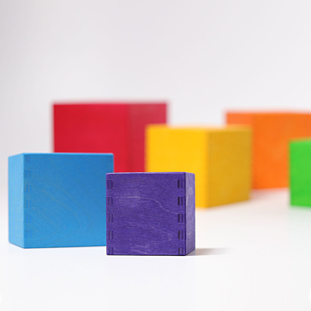 Grimm's - Stacking Boxes Rainbow