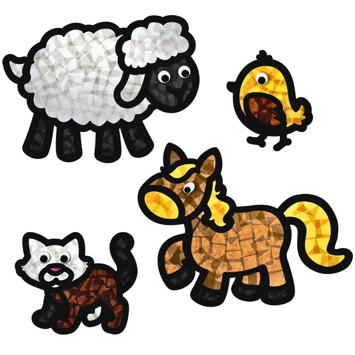 URSUS - Suncatcher Kit Farm Set of 15