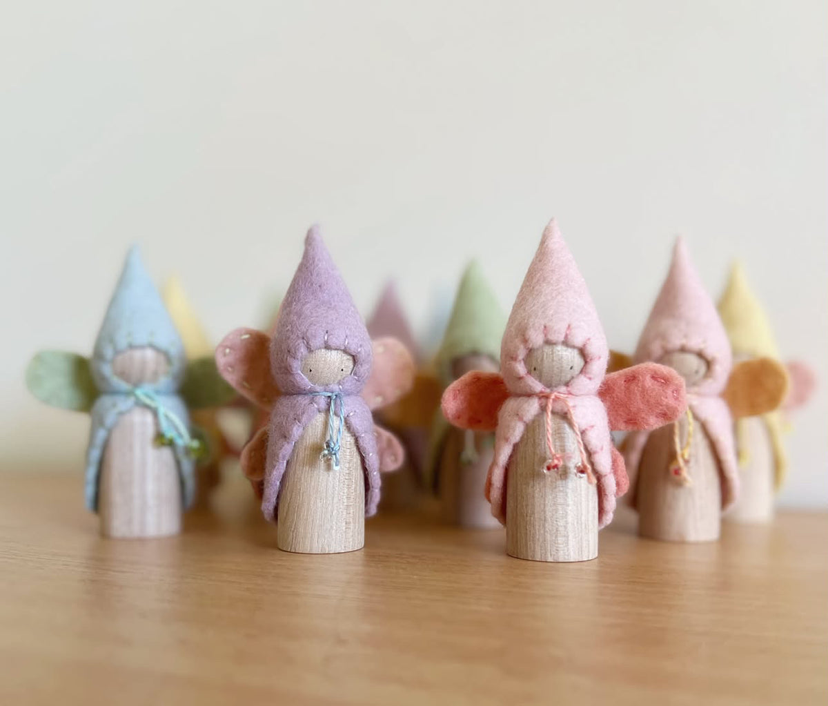 Deb’s Steiner Dolls - Spring Fairy Gnomes Medium