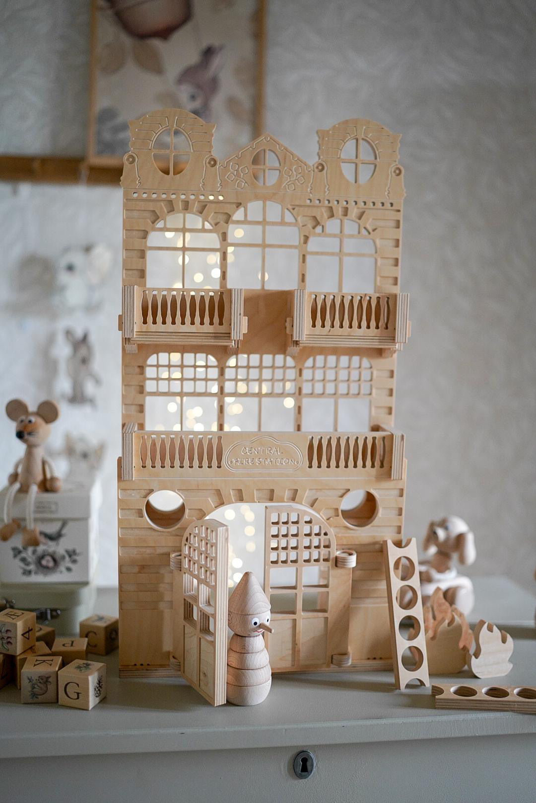 Trele Morele Design - Fire Station Shelf