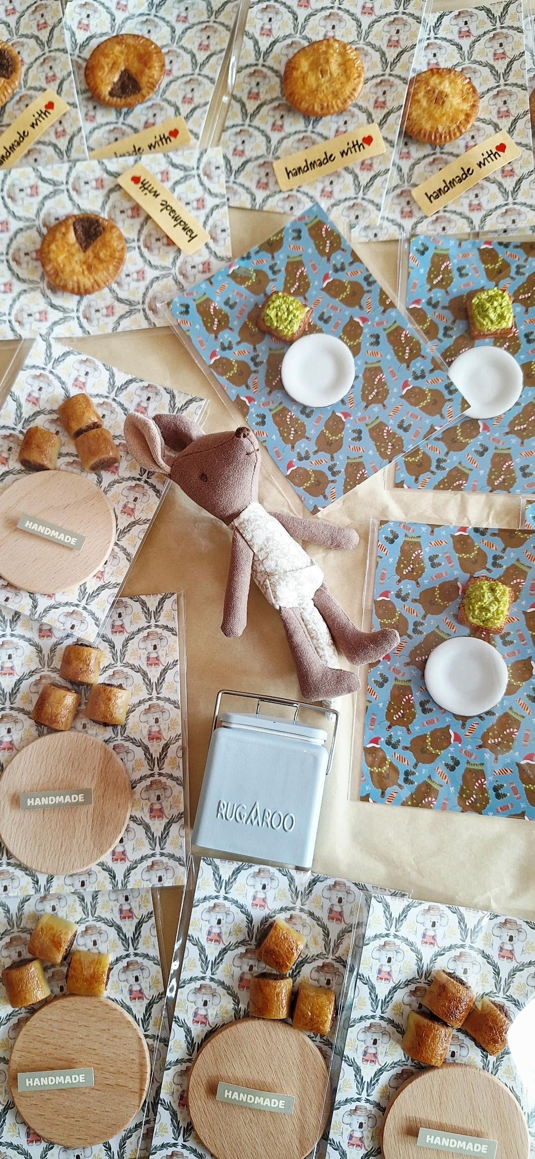 Ratatouille Miniatures - Sausage Roll Set of 3