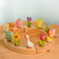 Load image into Gallery viewer, Bumbu Toys - Festive Blue Egg Decoration PRE-ORDER ETA End March
