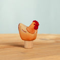Load image into Gallery viewer, Bumbu Toys - Festive Hen Decoration
