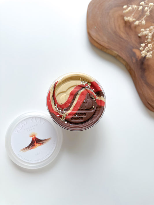 Play Clay - Volcano Lava Playdough 260g