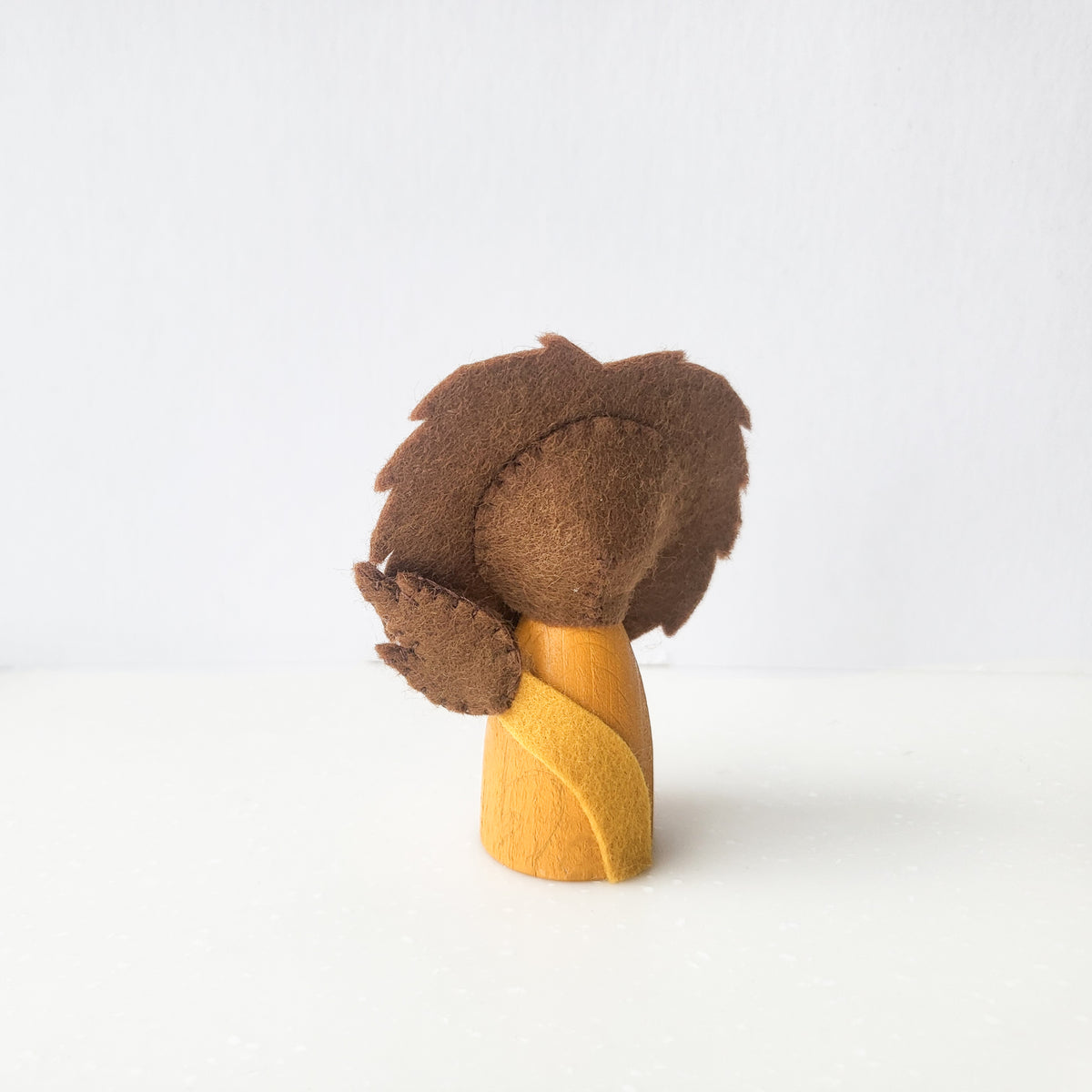 Atale - Lion Wooden Peg Doll