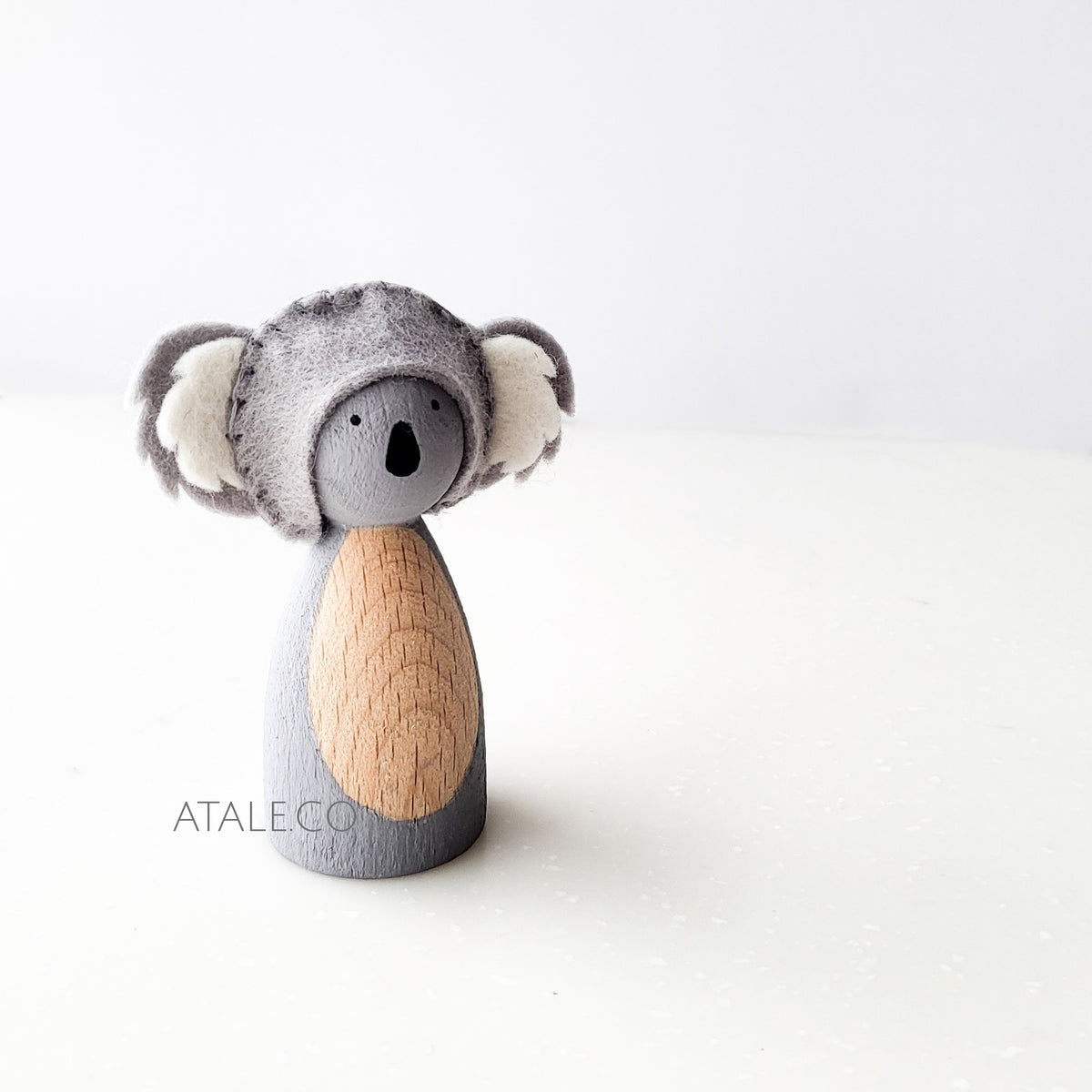 Atale - Koala Wooden Peg Doll