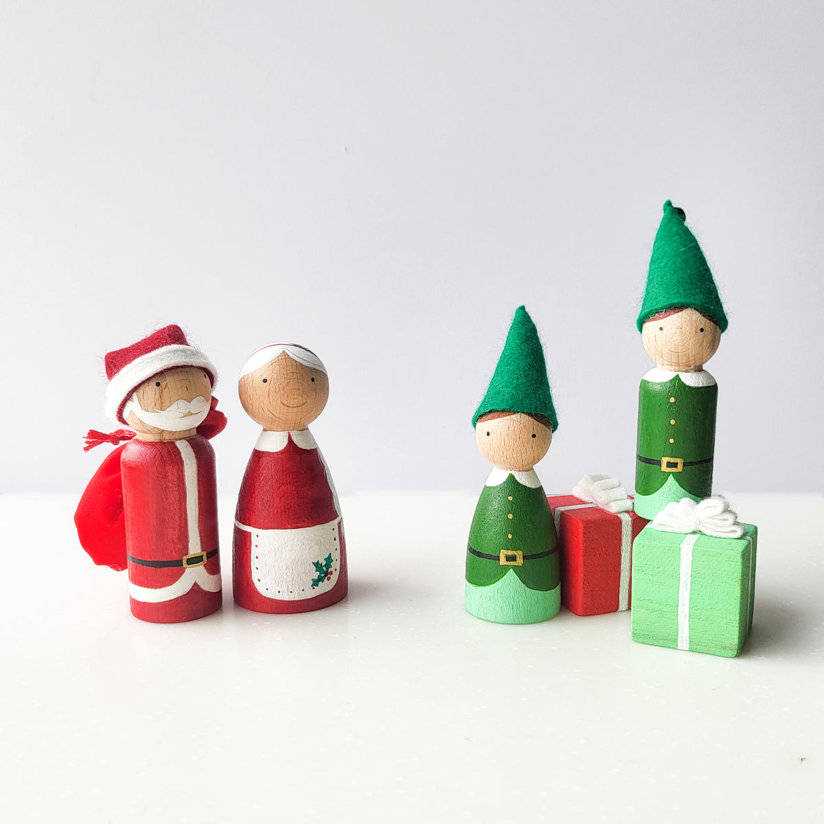 Atale - Elves Wooden Peg Dolls