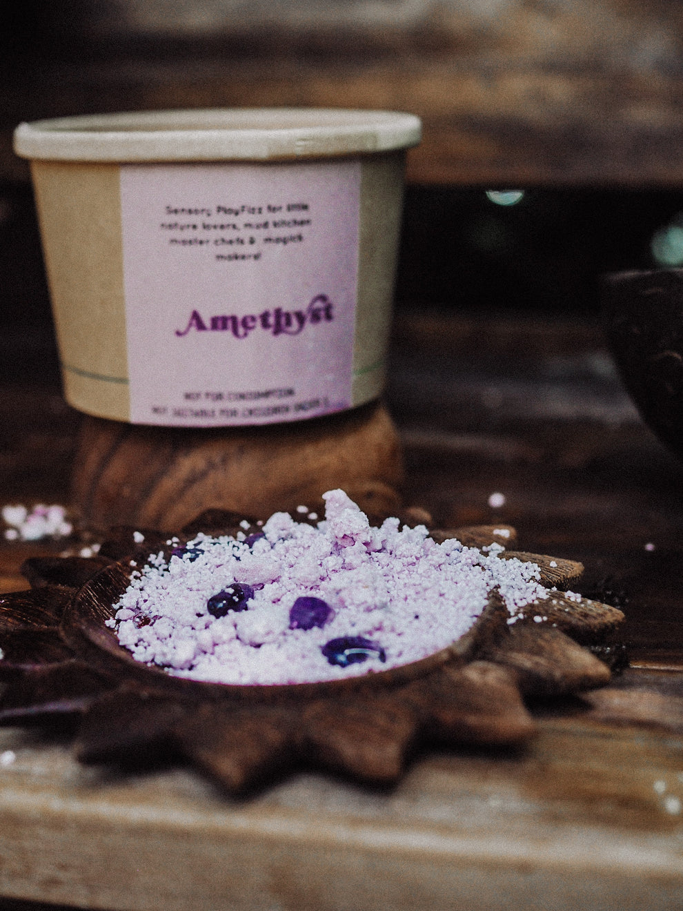 Wild Mountain Child - Amethyst Play Fizz Crumble