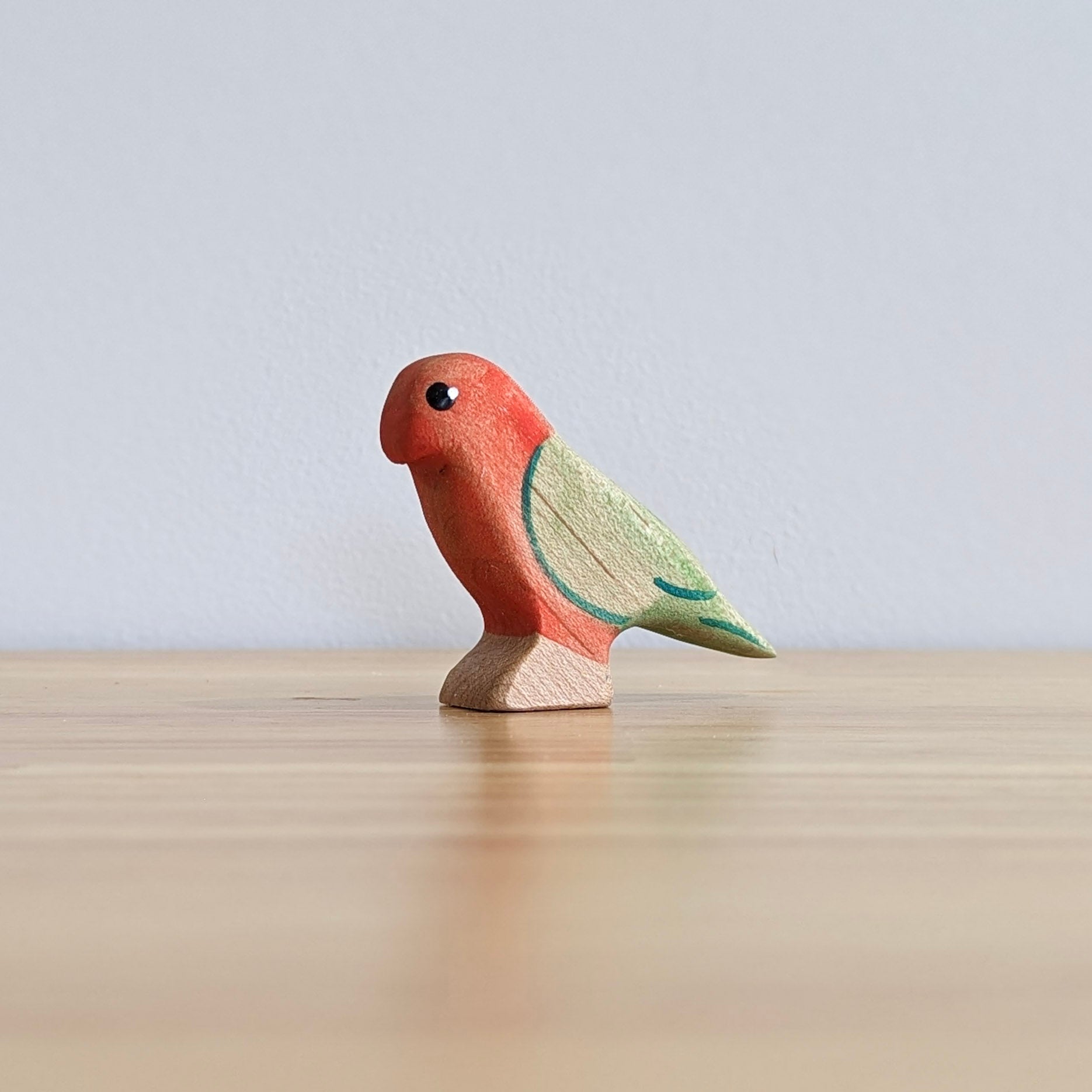 Nom Handcrafted King Parrot (Male and Female) - Cheeky Junior