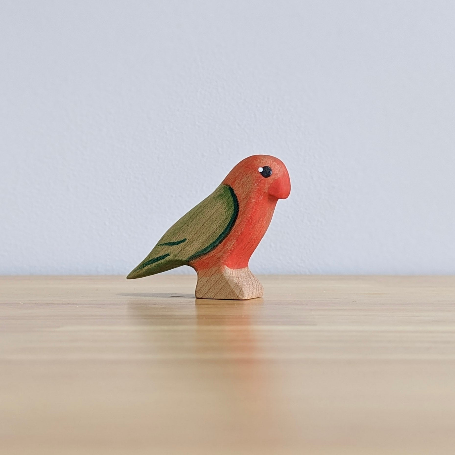 Nom Handcrafted King Parrot (Male and Female) - Cheeky Junior