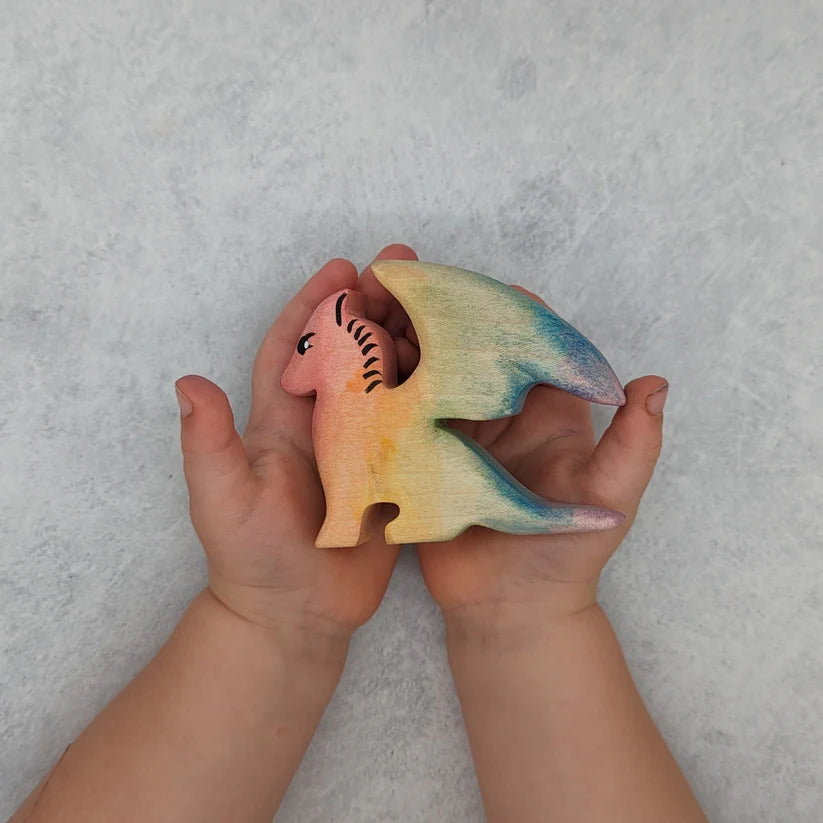 NOM Handcrafted - Dragon Small Rainbow