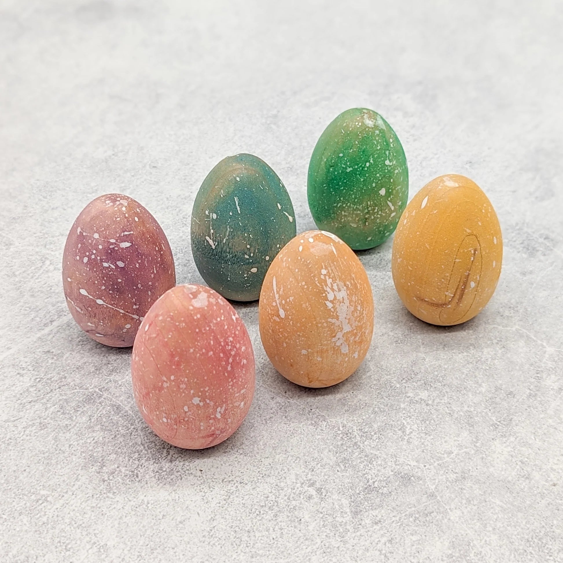 Nom Handcrafted Easter Eggs Set of 6 - Cheeky Junior