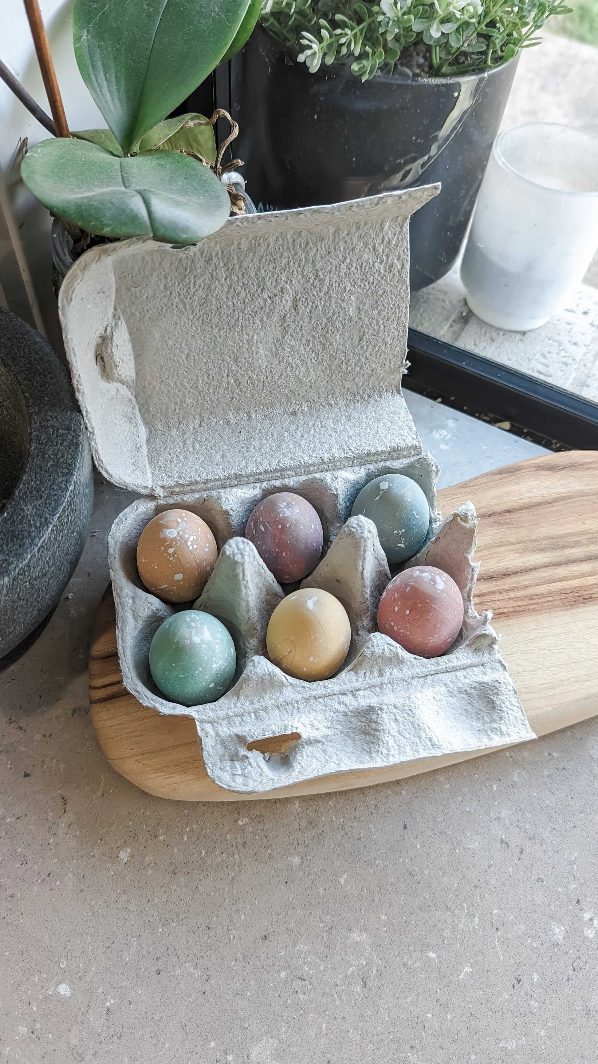 Nom Handcrafted Easter Eggs Set of 6 - Cheeky Junior